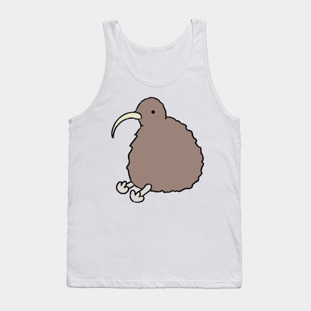 Round kiwi Tank Top by Oranges